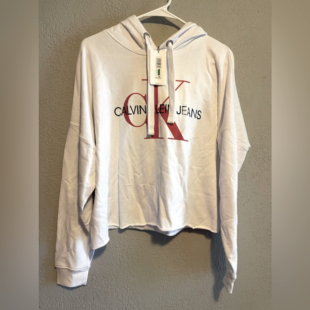 Ck size large woman’s hoodie net